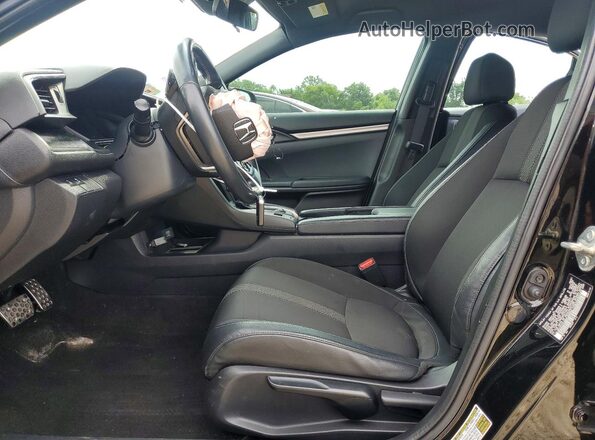 SHHFK7H43MU222865 2021 HONDA CIVIC Black Widok wnętrza z przodu