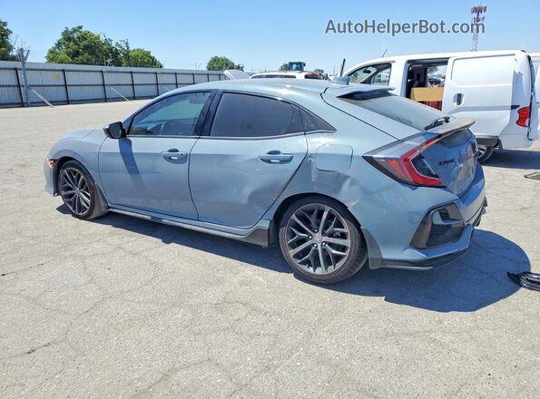SHHFK7H43MU409166 2021 HONDA CIVIC Blue Rear left