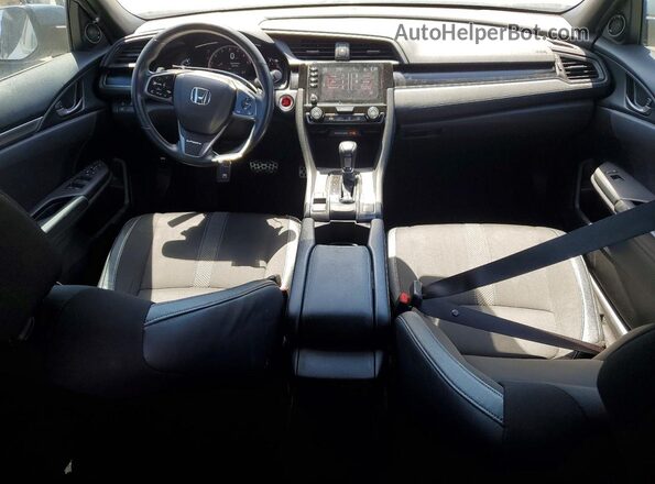 SHHFK7H43MU409166 2021 HONDA CIVIC Blue Dashboard view