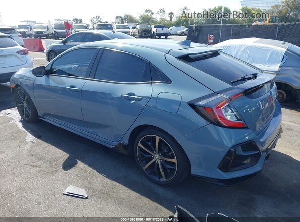 SHHFK7H43MU418126 2021 HONDA CIVIC Gray Tył lewy