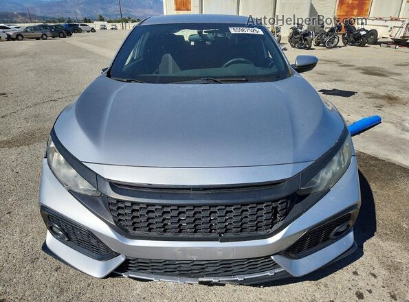 SHHFK7H44JU203155 2018 HONDA CIVIC Silver წინა ხედი