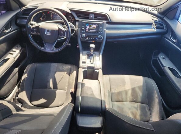 SHHFK7H44JU203155 2018 HONDA CIVIC Silver წინა პანელის ხედი
