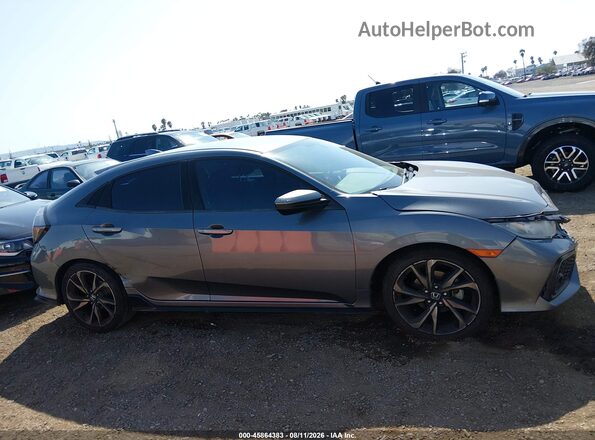 SHHFK7H44JU424738 2018 HONDA CIVIC Gray Vista interior trasera