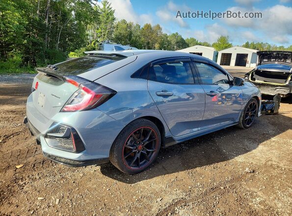 SHHFK7H44LU302027 2020 HONDA CIVIC Blue Հետևի աջ