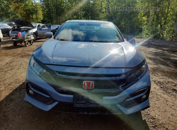 SHHFK7H44LU302027 2020 HONDA CIVIC Blue Դիմացի տեսք