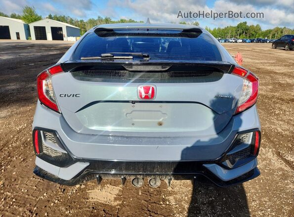 SHHFK7H44LU302027 2020 HONDA CIVIC Blue Հետևի տեսք