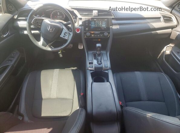 SHHFK7H44LU411023 2020 HONDA CIVIC Синий Вид панели приборов