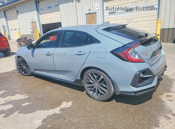 SHHFK7H44LU411023 2020 HONDA CIVIC Синий Задняя левая четверть