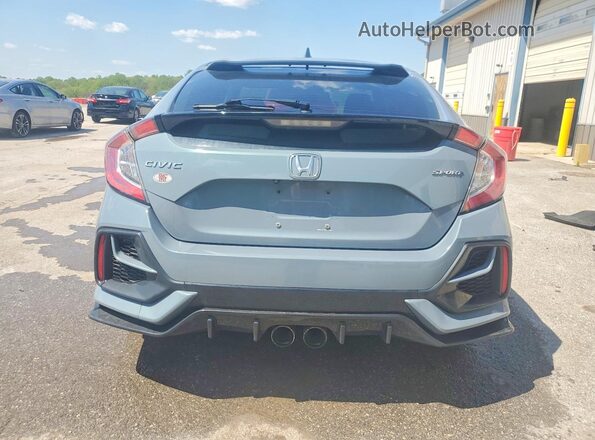 SHHFK7H44LU411023 2020 HONDA CIVIC Синий Вид сзади