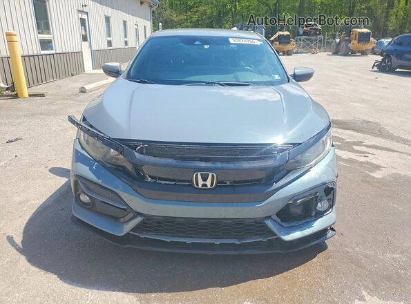 SHHFK7H44LU411023 2020 HONDA CIVIC Синий Вид спереди