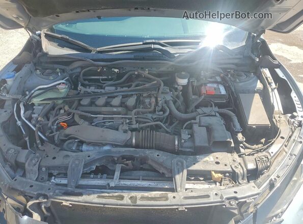 SHHFK7H44LU411023 2020 HONDA CIVIC Синий Вид задней части салона