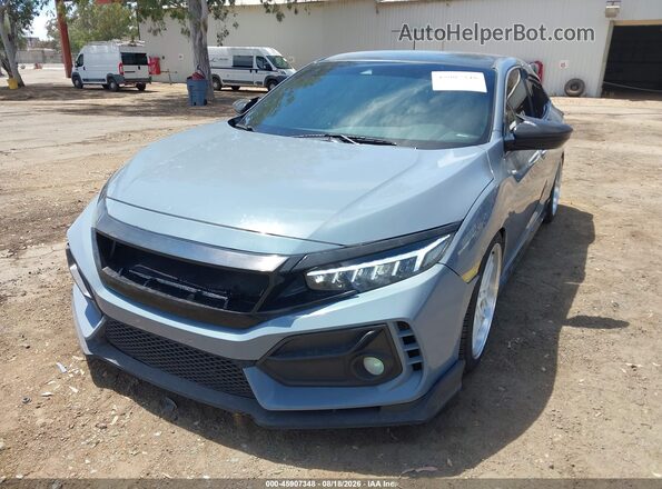 SHHFK7H44LU411149 2020 HONDA CIVIC Gray Widok z przodu