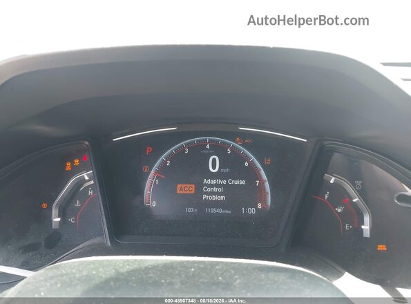 SHHFK7H44LU411149 2020 HONDA CIVIC Gray Widok tylnych siedzeń