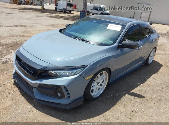 SHHFK7H44LU411149 2020 HONDA CIVIC Gray Przód lewy