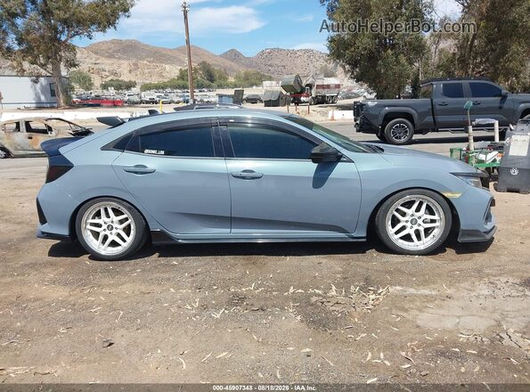 SHHFK7H44LU411149 2020 HONDA CIVIC Gray Widok wnętrza z tyłu