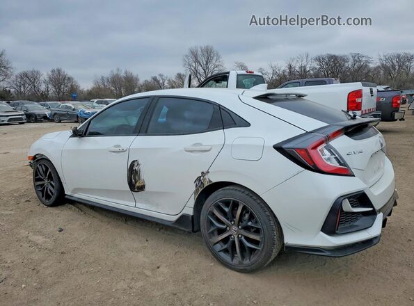 SHHFK7H44MU216170 2021 HONDA CIVIC White Rear left