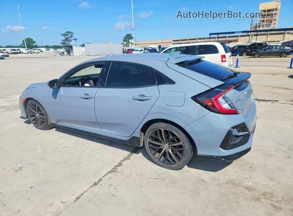 SHHFK7H44MU222874 2021 HONDA CIVIC Blue Tył lewy