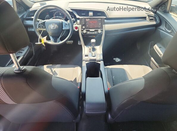 SHHFK7H44MU414957 2021 HONDA CIVIC Серый Вид панели приборов
