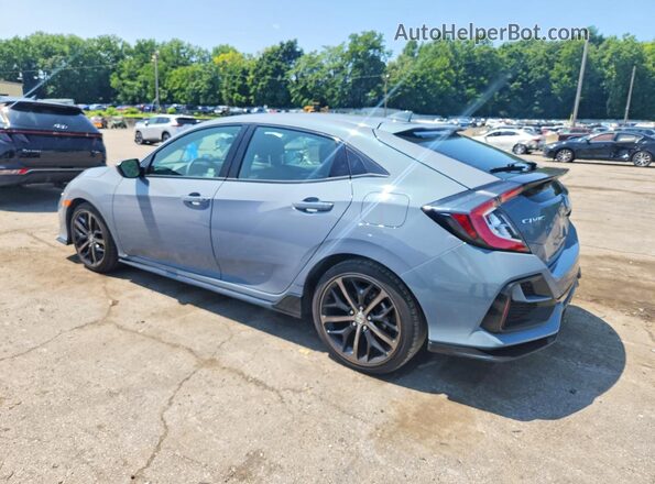 SHHFK7H44MU414957 2021 HONDA CIVIC Серый Задняя левая четверть