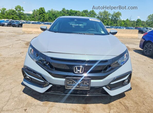 SHHFK7H44MU414957 2021 HONDA CIVIC Серый Вид спереди