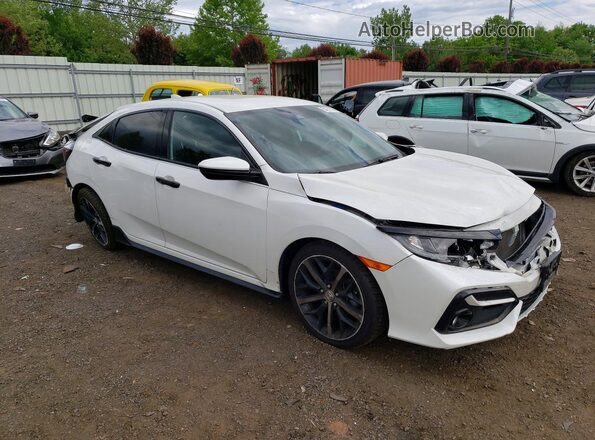SHHFK7H44MU422136 2021 HONDA CIVIC White Delantero derecho