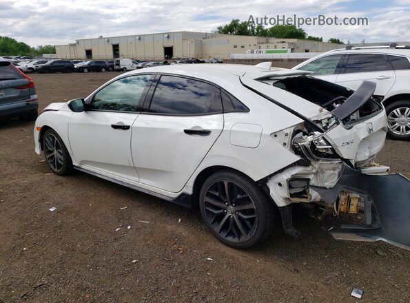 SHHFK7H44MU422136 2021 HONDA CIVIC White Trasero izquierdo
