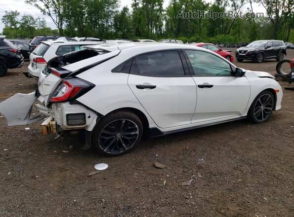 SHHFK7H44MU422136 2021 HONDA CIVIC White Trasero derecho