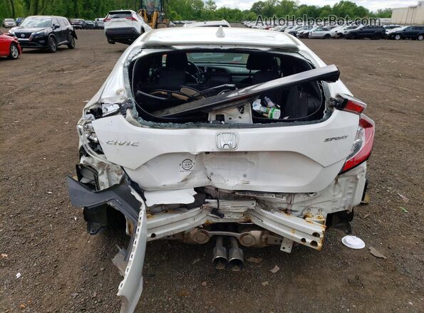 SHHFK7H44MU422136 2021 HONDA CIVIC White Vista trasera