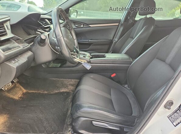 SHHFK7H45LU221909 2020 HONDA CIVIC Белый Вид салона спереди