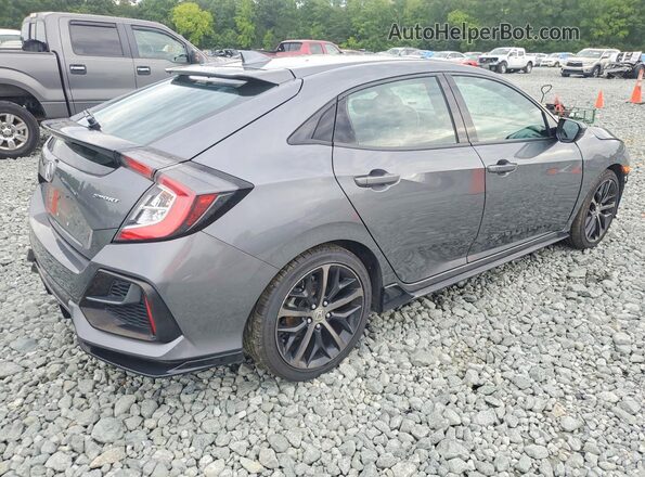 SHHFK7H45LU225586 2020 HONDA CIVIC Gray Հետևի աջ