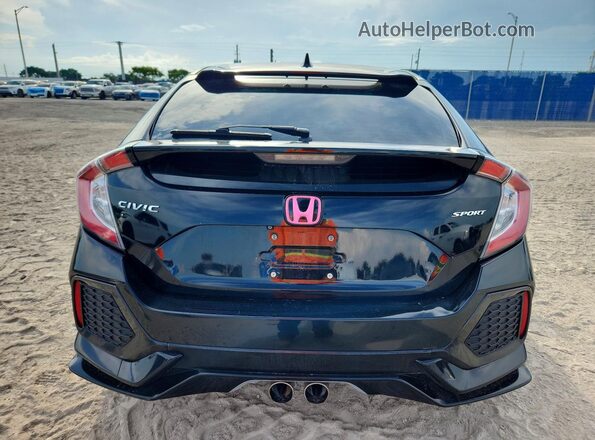 SHHFK7H46KU217625 2019 HONDA CIVIC Black Vista trasera