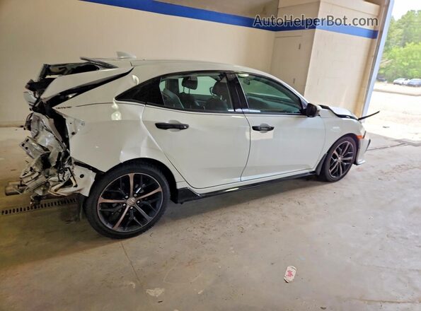 SHHFK7H46MU202805 2021 HONDA CIVIC Белый Задняя правая четверть