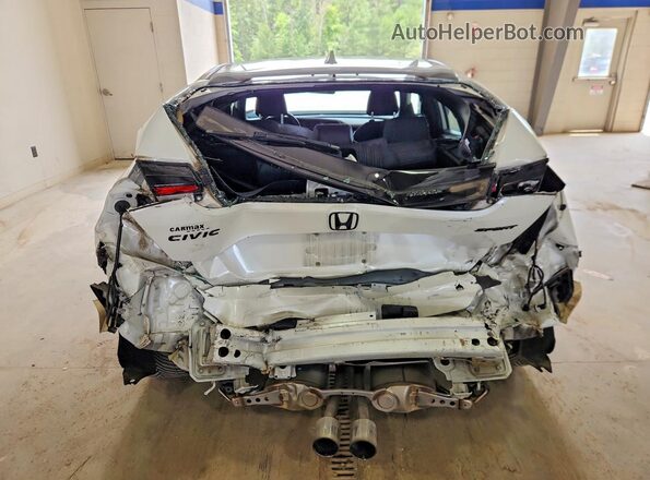 SHHFK7H46MU202805 2021 HONDA CIVIC Белый Вид сзади