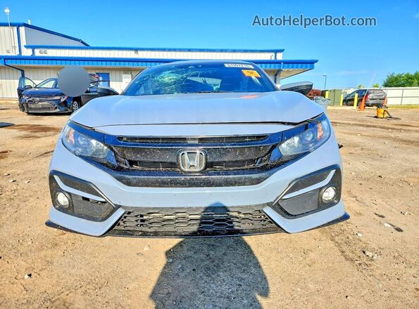 SHHFK7H46MU229311 2021 HONDA CIVIC Gray Widok z przodu