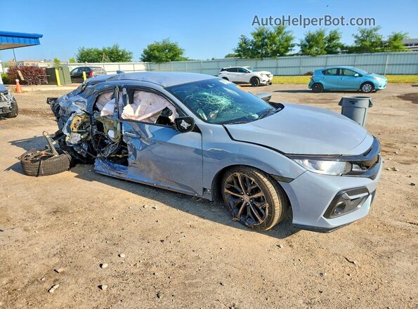 SHHFK7H46MU229311 2021 HONDA CIVIC Gray Przód prawy