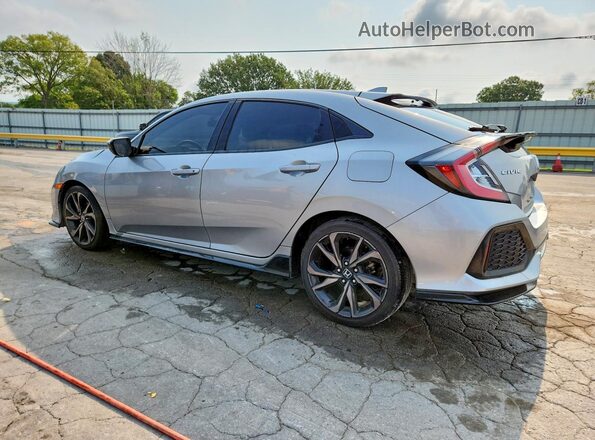 SHHFK7H47JU225988 2018 HONDA CIVIC Silver Rear left