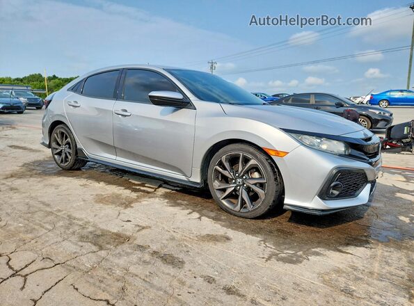 SHHFK7H47JU225988 2018 HONDA CIVIC Silver Front right