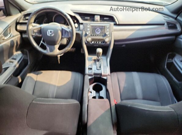 SHHFK7H47JU225988 2018 HONDA CIVIC Silver Dashboard view