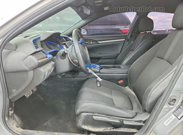 SHHFK7H47MU218754 2021 HONDA CIVIC Silver Widok wnętrza z przodu