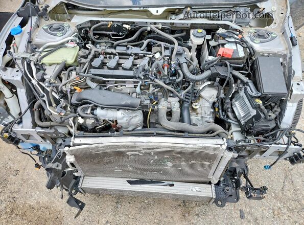 SHHFK7H47MU218754 2021 HONDA CIVIC Silver Widok komory silnika
