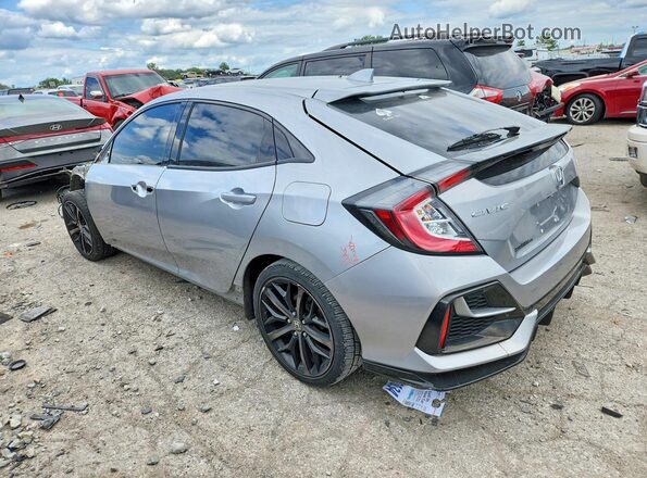 SHHFK7H47MU218754 2021 HONDA CIVIC Silver Tył lewy