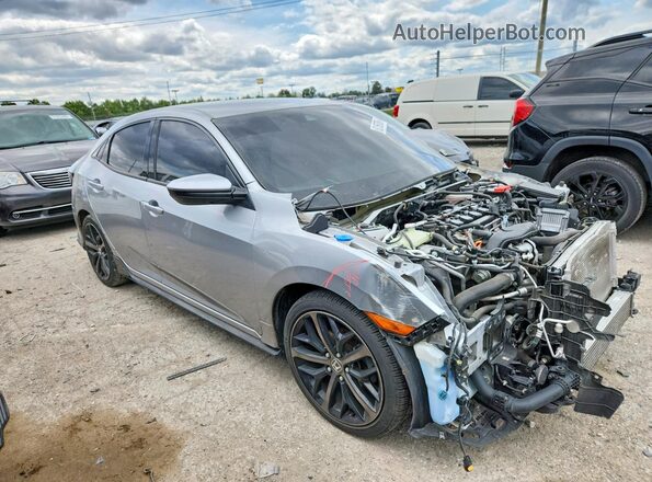 SHHFK7H47MU218754 2021 HONDA CIVIC Silver Przód prawy