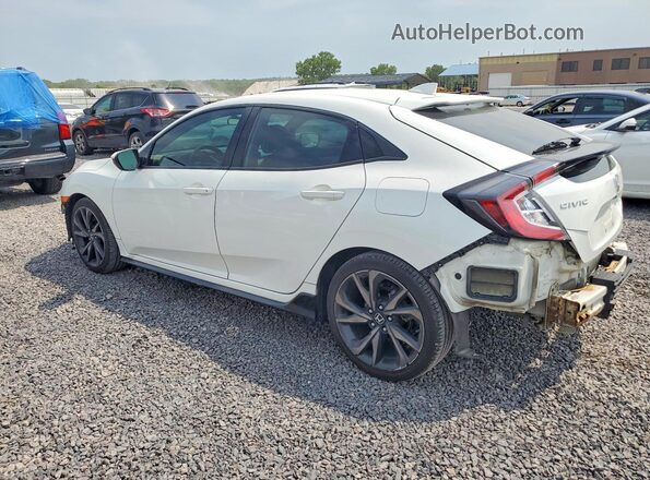 SHHFK7H48HU218185 2017 HONDA CIVIC White Rear left