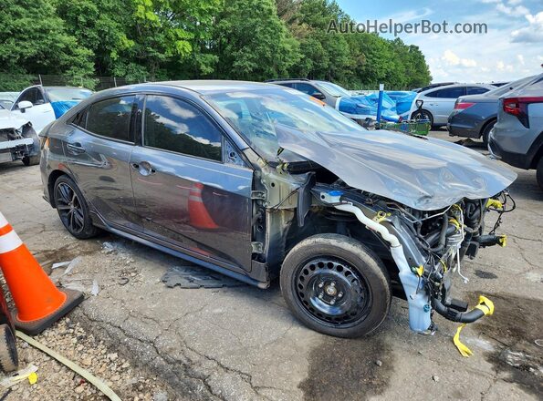 SHHFK7H48MU210260 2021 HONDA CIVIC Gray წინა მარჯვენა