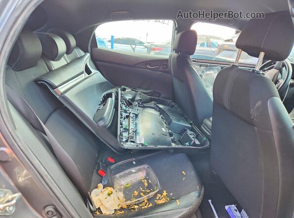 SHHFK7H48MU210260 2021 HONDA CIVIC Gray უკანა სავარძლების ხედი