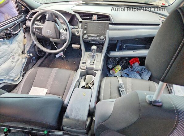 SHHFK7H48MU210260 2021 HONDA CIVIC Gray წინა პანელის ხედი