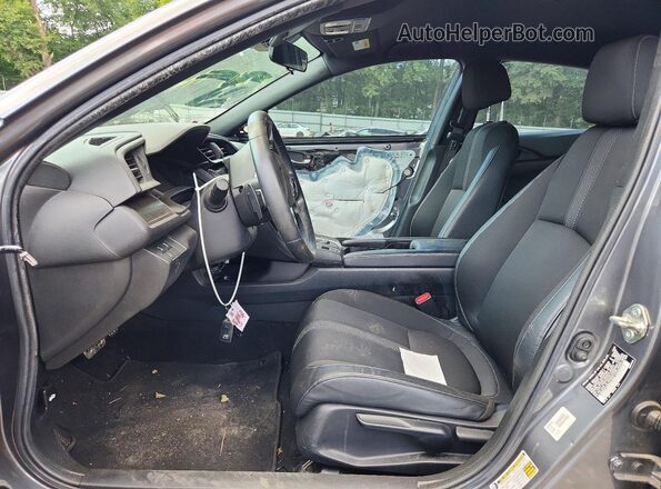 SHHFK7H48MU210260 2021 HONDA CIVIC Gray წინა სალონის ხედი
