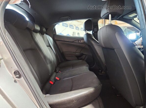 SHHFK7H48MU219587 2021 HONDA CIVIC Silver Vista de los asientos traseros