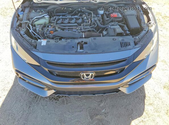 SHHFK7H48MU222599 2021 HONDA CIVIC Charcoal უკანა სალონის ხედი