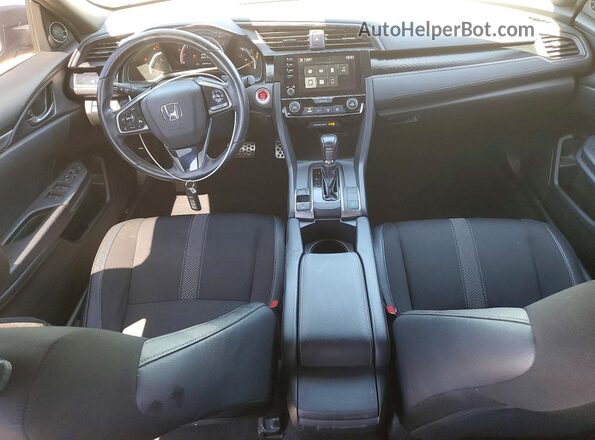 SHHFK7H48MU222599 2021 HONDA CIVIC Charcoal წინა პანელის ხედი